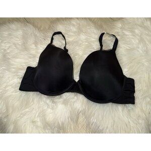 DKNY DK4037 Womens Litewear Custom Lift Bra Lined Underwire 38C Black New